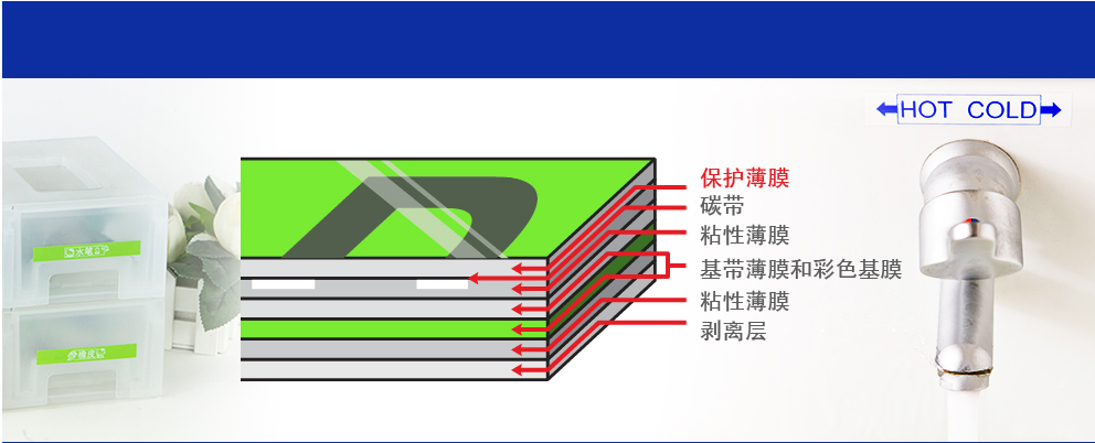 兄弟（brother）TZe-Z111 6mm透明底黑字标签色带 (适用所有兄弟PT系列）-京东