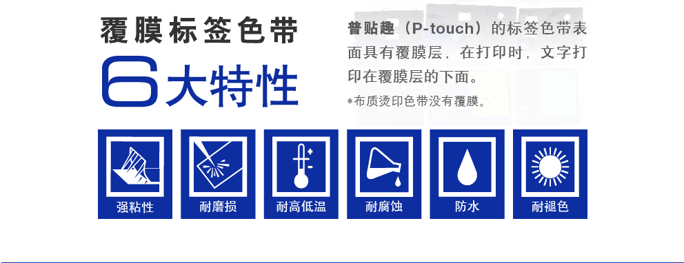 兄弟（brother）TZe-Z111 6mm透明底黑字标签色带 (适用所有兄弟PT系列）-京东